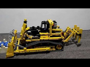rebuilding lego bulldozer from 2007