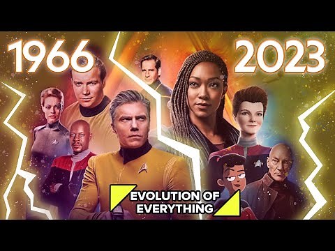 The Evolution of Star Trek TV shows and Movies [1966-2023]