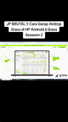 Airdrop Tutorial for Grass on Android Devices