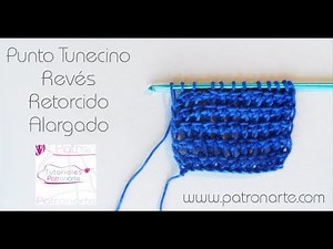 Punto Tunecino Revés Retorcido Alargado