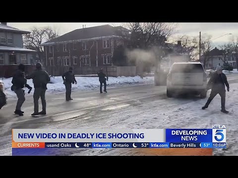 New video shows ICE agent's perspective of deadly Minneapolis shooting of Renee Good