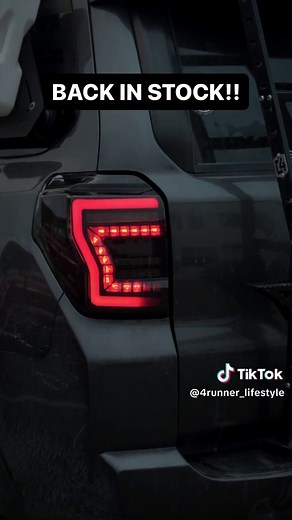 Restocked: Toyota 4Runner Stealth Tail Lights | TRD Pro Accessories