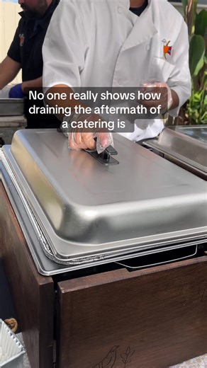 From prep to service to cleanup . That’s the costs for catering #whatsthatyourecookin #catering #smallbusinesscheck #cleanup