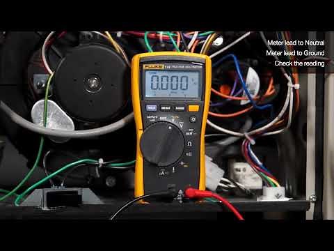Checking Voltage from Neutral to Ground