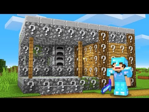 Minecraft, but Structures are Lucky...