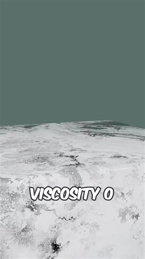 VISCOSITY 0 To 100% #satisfying #3d #blender #viscosity #physics