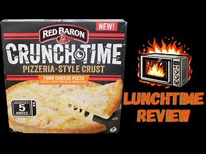 Red Baron CRUNCHTIME Four Cheese Pizza Review