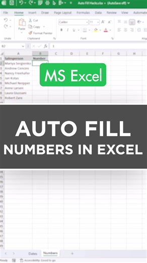Did you know you can save tons of time by filling numbers effortlessly using the Fill Handle? 🕒💡#Excel #ExcelCampus #AutoFill #ExcelMagic #ProductivityHacks #ExcelTips #DataMaster | Excel Campus