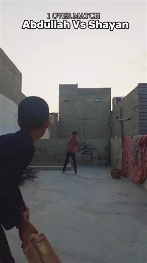 Abdullah Vs Shayan 1 Over Match