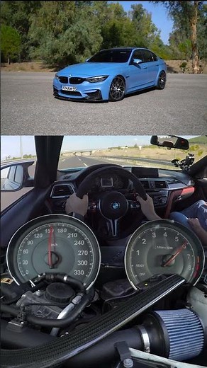 450 HP BMW F80 M3 Competition / 100-200 Km/h Acceleration / M Power !