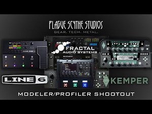 Real Amps + Pedals VS. Amp Modeling/Profiling: The Massive Line 6, Kemper, & Fractal Audio Shootout!
