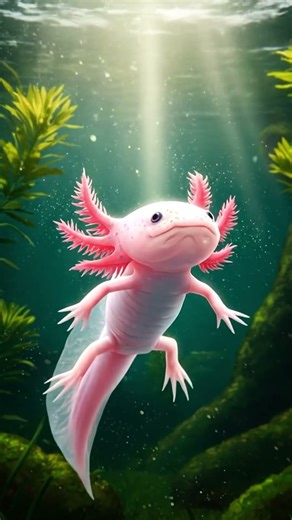 Cutest Axolotl Ever? 🥺✨ #shorts
