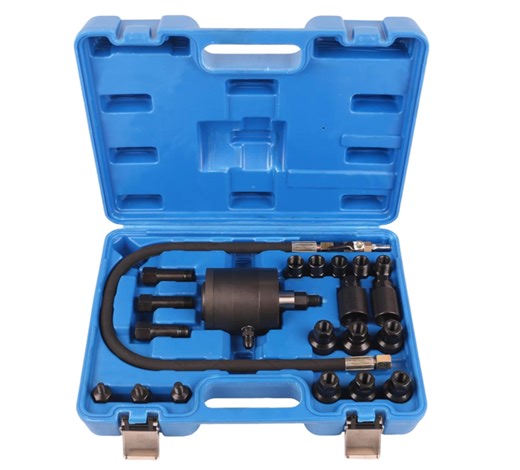 18pcs Universal Radiator Pressure Leak Tester Kit Automotive Vacuum Type Cooling System Vehicle Tools