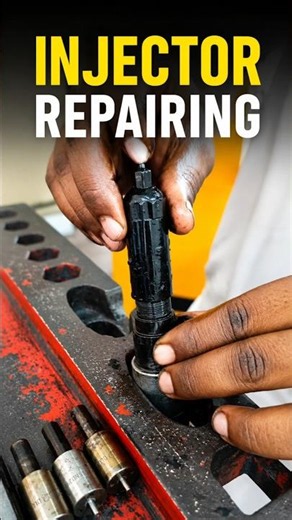 Fuel Injector Rebuild Process 💥 #injector #injectorTesting #fuelInjector