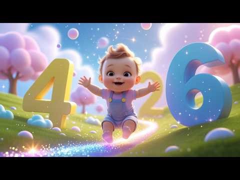 Baby’s Golden Number Parade ✨🔢 | Learn Counting & Numbers for Kids | Fun Preschool Learning