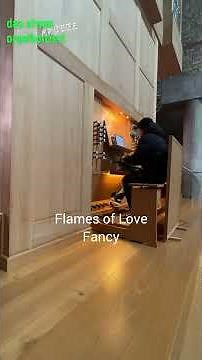 Flames of Love – on the pipe organ.🔥🎹An 80s classic by Fancy–but this time played inside a church.
