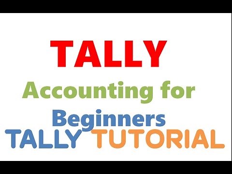 TALLY Accounting for Beginners/Journal Entries in TALLY /Learn Tally Accounting Software in HINDI