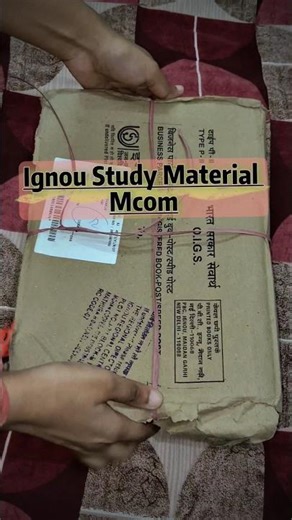 IGNOU Study Material unboxing | Mcom Jan 2026 session | 1st sem | #ignou #mcom #ignoustudymaterial