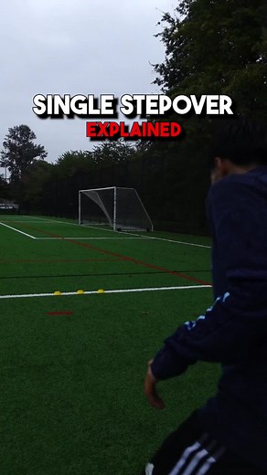 The single stepover explained Make sure you open that hip and snap out