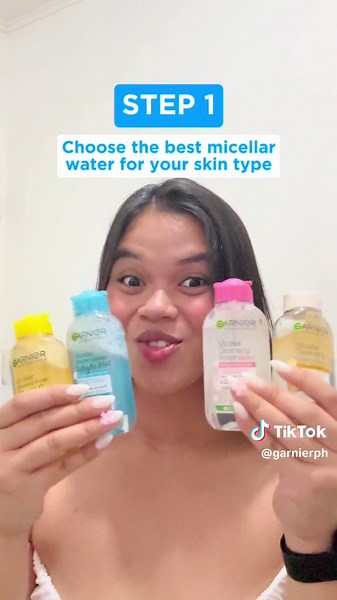Properly Double Cleanse with Micellar Water | Garnier