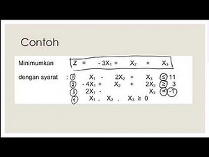 Simplex Method Minimization Case