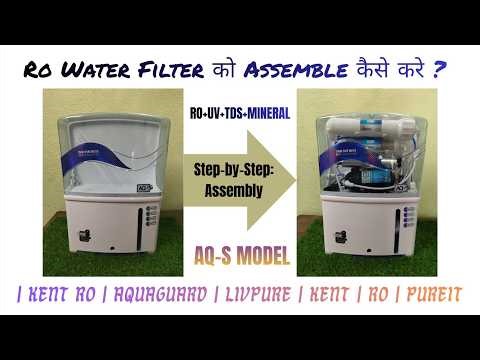 How to Assemble RO+UV+Mineral+TDS Controller Water Purifier Like a Pro! (Step-by-Step)