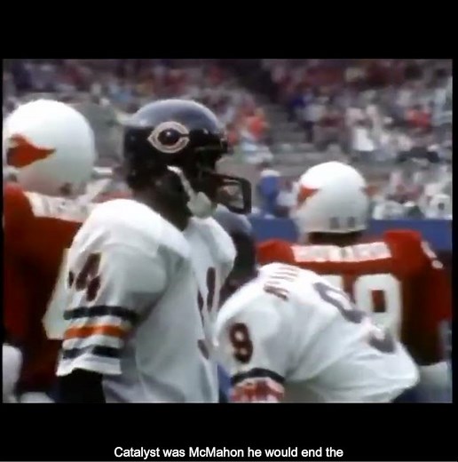 Walter Payton Career Touchdown #91 October 14, 1984