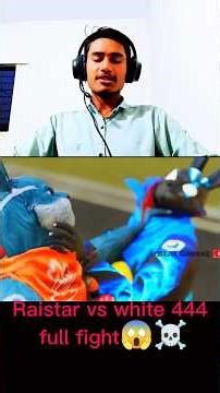 Raistar white 444 fight 😱 #freefire #trendingshorts #virqlshorts