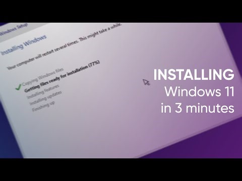 Windows 11 in a Blink: Speedrun Installation in 3 minutes