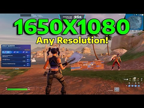 How To Get Stretched Resolution in Fortnite Chapter 5 Season 4