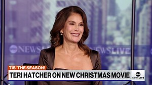 Teri Hatcher talks new Christmas movie