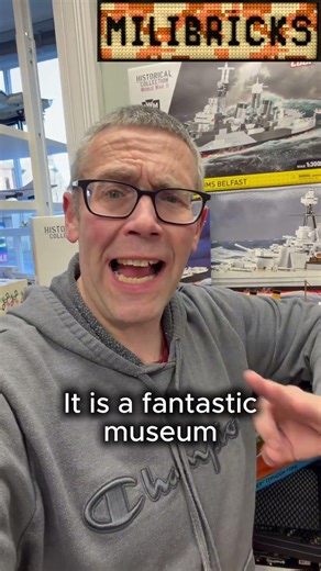 Explore the HMS Belfast with this fantastic model