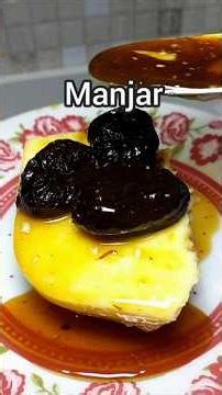 Coconut pudding with plums. Christmas pudding. Classic dessert, easy to make. Layered pudding.