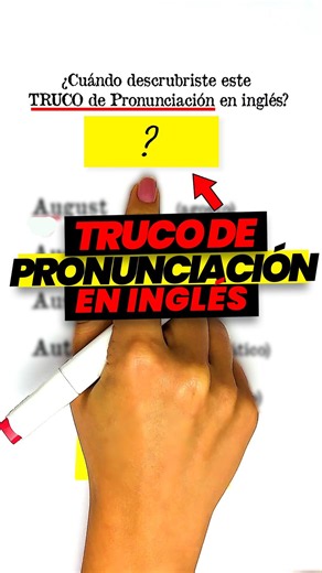 🧠 Te DEJO un SUPERHACK para PRONUNCIAR BIEN en INGLÉS, ¡SÚPER FÁCIL!