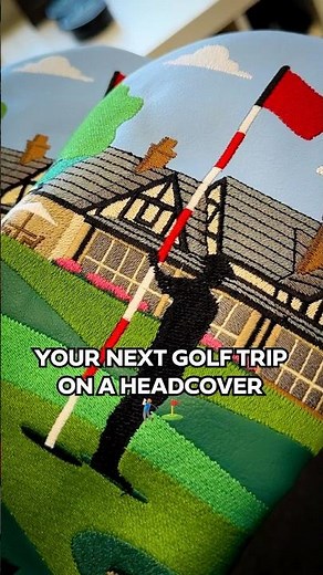 Custom golf head covers = perfect trip gift! 🎁 Send your logo & get your own design!