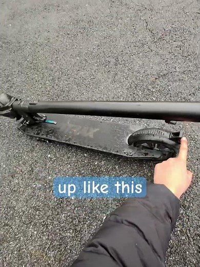 How to unfold or open a gotrax scooter #gotrax #escooter