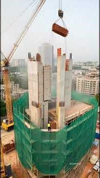 Epic Skyscraper Construction Timelapse: From Foundation to Glass Tower