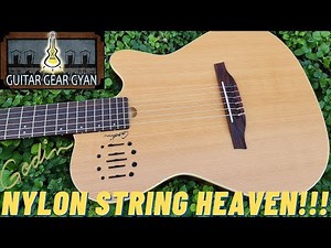 Godin Multiac Nylon Encore Natural SG Acoustic-Electric Guitar