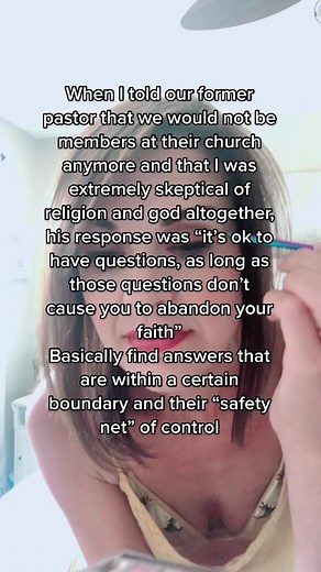 I would do it again and again, even with the backlash. Its worth it to discover truth and set my comfort aside. #fyp #foryourpage #exvangelical #exchristian #deconstruction #leavingchristianity #leavingreligion #atheisttiktok #atheist #religioustrauma #deconversionstory