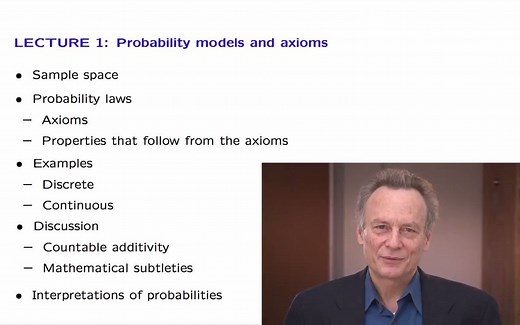 [2018 SP] MIT 6.041／RES.6-012 Introduction to Probability