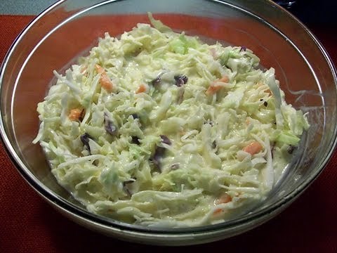 Creamy Coleslaw using Marzetti Dressing