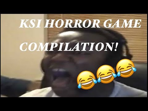 KSI and Deji horror game compilation (FUNNY)
