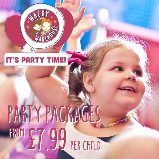 Soft play ✔️ Buffet ✔️ Party bags ✔️ Make their birthday the talk of the classroom with a Wacky Warehouse party | Wacky Warehouse