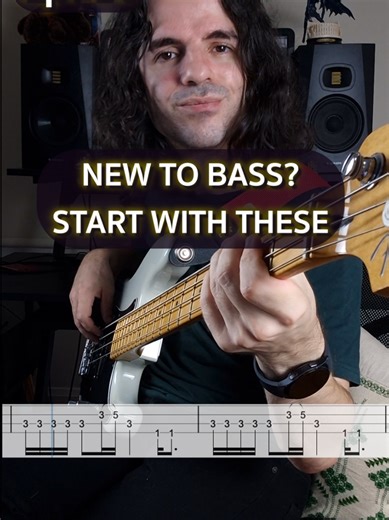 🎸 New to bass? Start with these. These basslines are perfect for building your timing and groove as a beginner. Songs in this episode: 1️⃣ Sweetest Thing — U2 2️⃣ Why’d You Only Call Me When You’re High — Arctic Monkeys 3️⃣ It Wasn’t Me — Shaggy If you’re just getting started on bass, learning songs like these will build the foundation you need to play confidently. ⬇️ Want my Beginner Bass Guide? - Comment GUIDE below 🎓 Interested in lessons? - DM LESSONS or check the link in bio. #bassguitar 