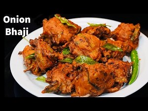 CRISPIEST ONION PAKORA(BETTER THAN RESTAURANT) | Onion Bhaji (VEGAN) | Pakora recipe