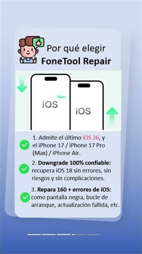 Cómo Volver/Bajar de iOS 26 a iOS 18 Sin perder datos✅Regresar a iOS 18 #iphone #downgrade #ios