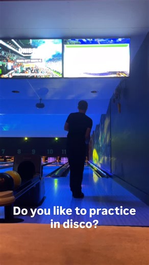 Carl Eklund on Instagram: "Practicing bowling under disco lights could potentially have a few effects, though it’s not a standard training method for professional bowlers. The flashing and colored lights might affect a bowler’s visual perception. This could alter how they perceive the lane, the ball’s path, or their own movements, which could be disorienting. It might also impact their ability to focus on the ball and the target. On the other hand, some might argue that it could help bowlers dev