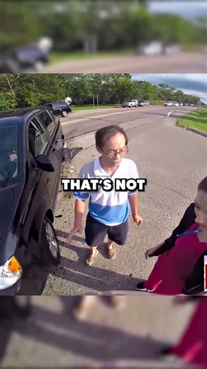 Watch How This Guy Flips Off a Cop Which Backfires Hard 😳