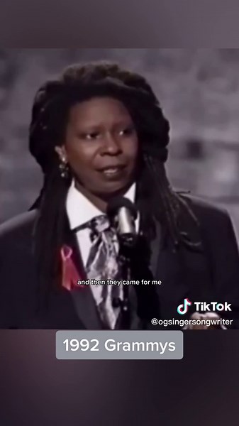 1992 Grammys Performance for AIDS Awareness