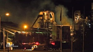 Dust explosions spark factory fire